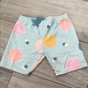 Dot dot smile- Colorful Seashell Print Shorts